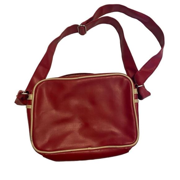 FOSSIL 54 Sling Shoulder Crossbody Messenger Bag Red Unisex 11X3X7.5 SEE DESCRIP - Picture 2 of 12